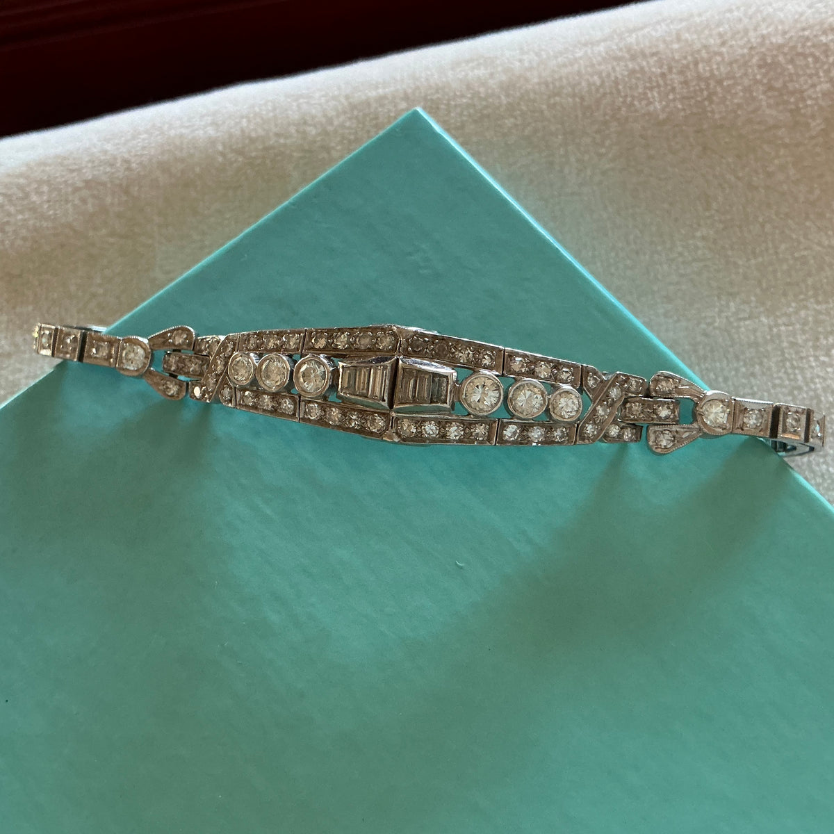 Art Deco Diamond Bracelet